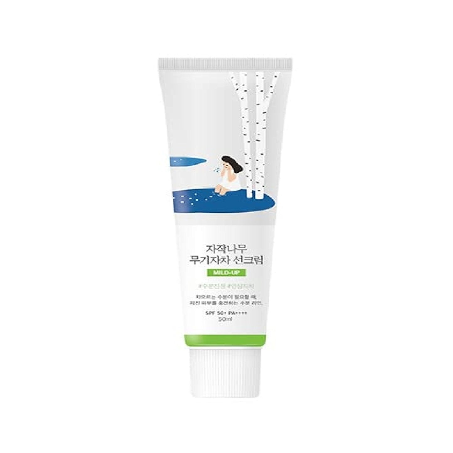 ROUND LAB Birch Juice Mild-Up Sunscreen SPF50+ PA++++ (50 ml)