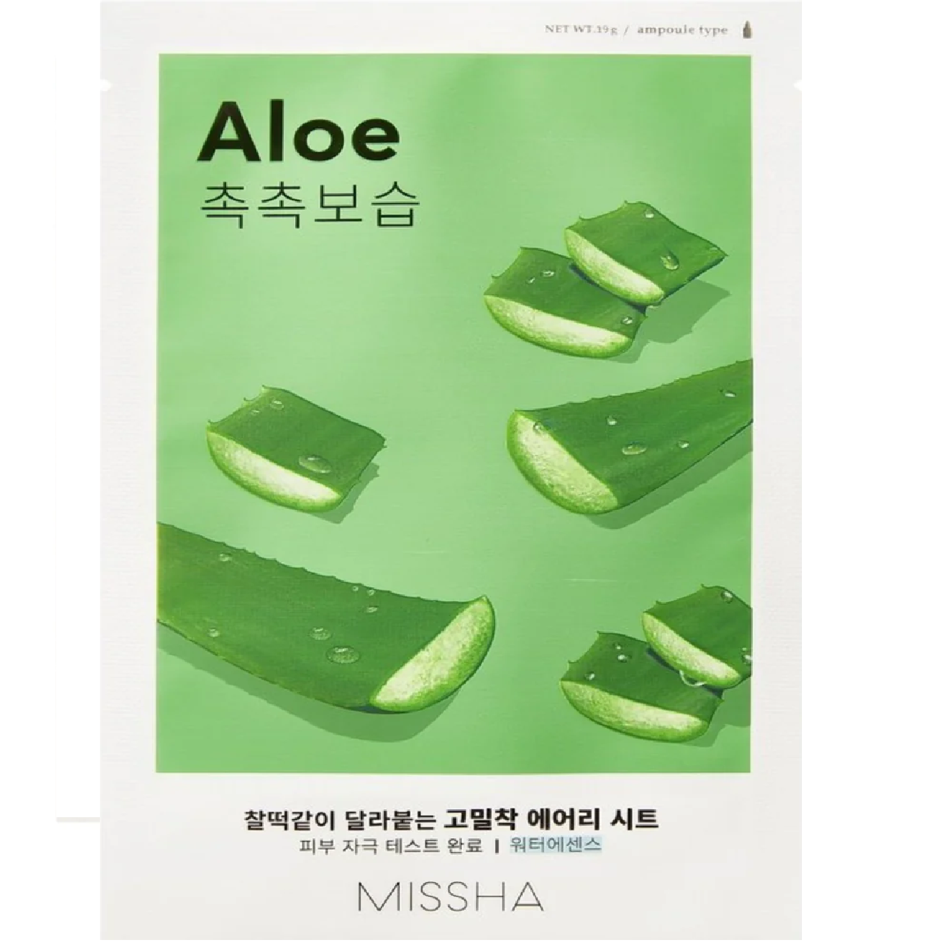 MISSHA Aloe Sheet Mask – Feuchtigkeit & Beruhigung ( 1 Stück )