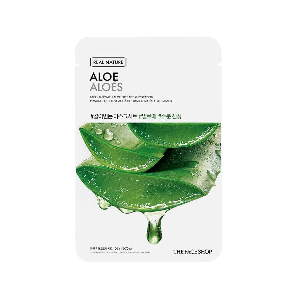 THE FACE SHOP – Real Nature Aloe Face Mask (20 g)
