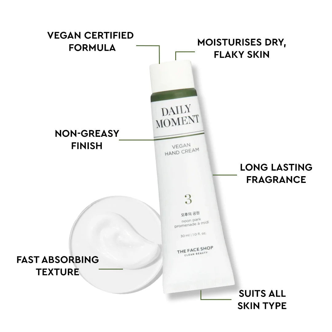 Daily Moment Vegan Hand Cream 03 – Noon Park