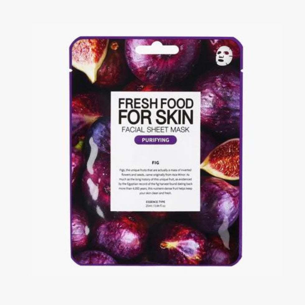 Farm Skin Fresh Food For Skin – Fig Sheet Mask (Purifying) 1 Stück